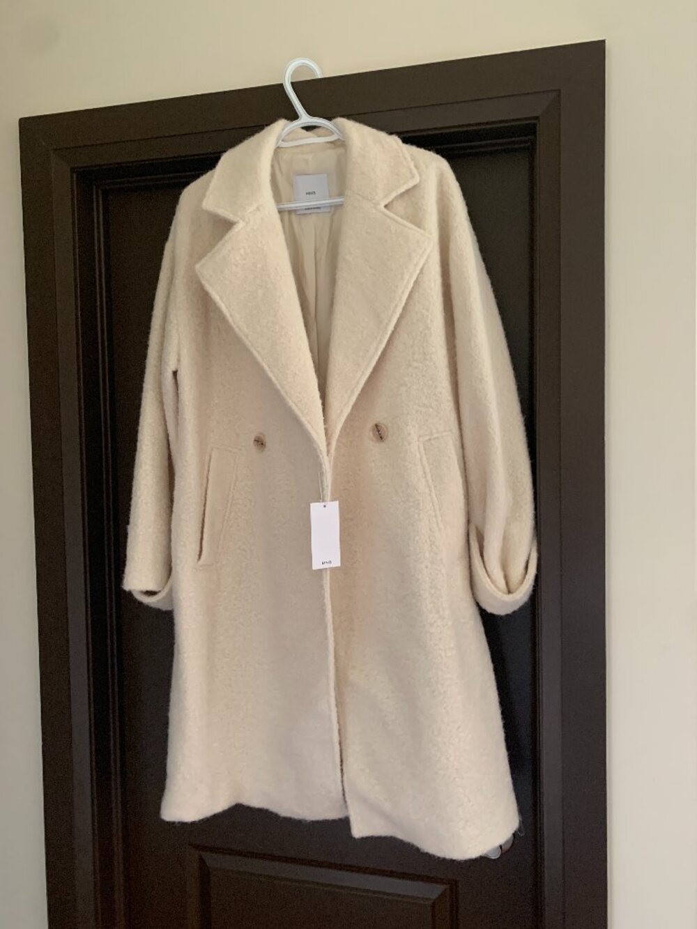 Mango coat teddy style
